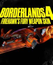 Borderlands 4 Firehawk’s Fury Weapon Skin PS5